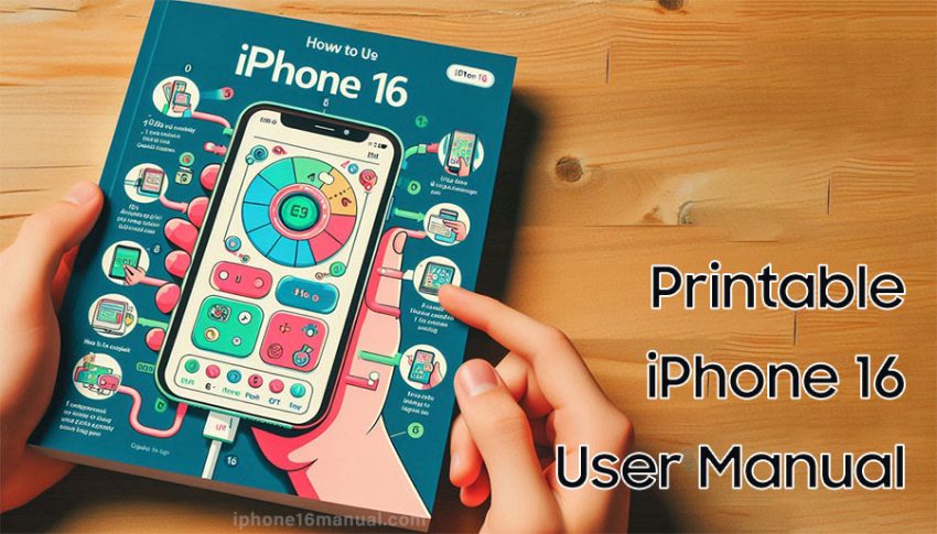 printable iphone 16 user manual