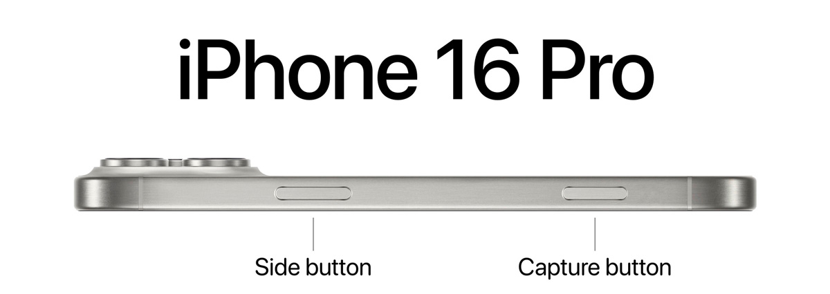 iphone 16 camera capture button