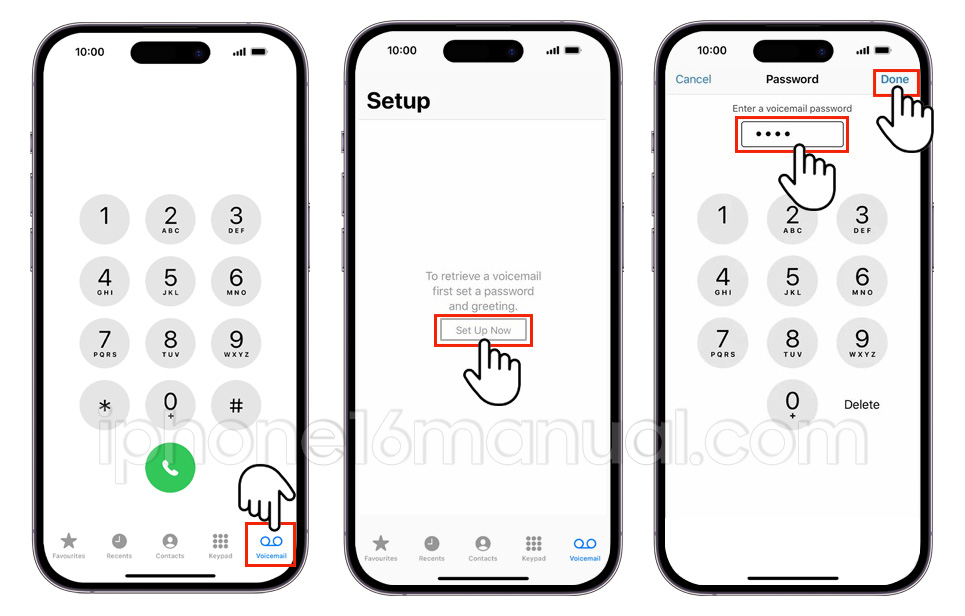 iphone 16 voicemail set up