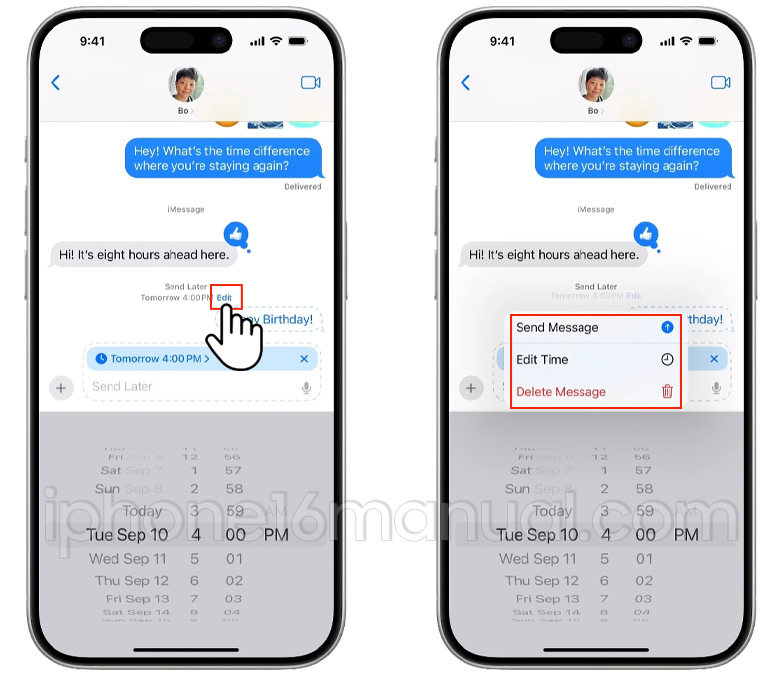 edit scheduled messages on-iphone-16