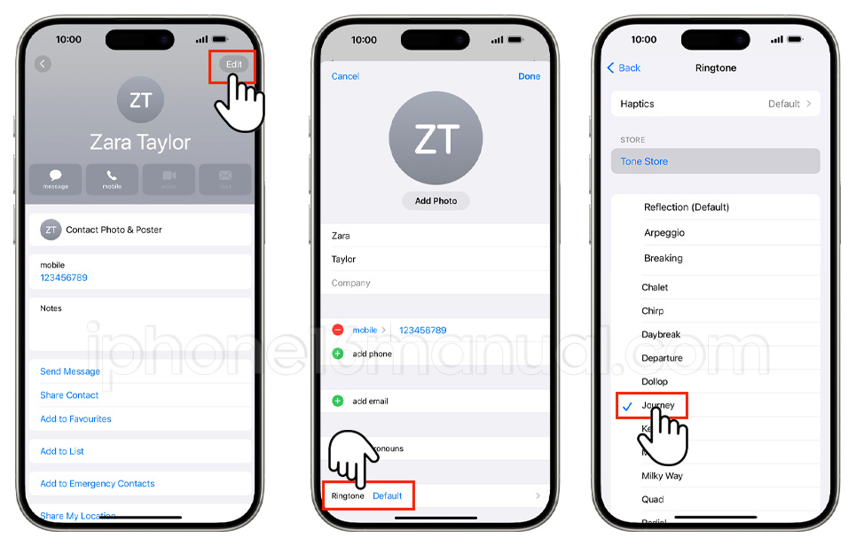 iphone 16 change ringtones