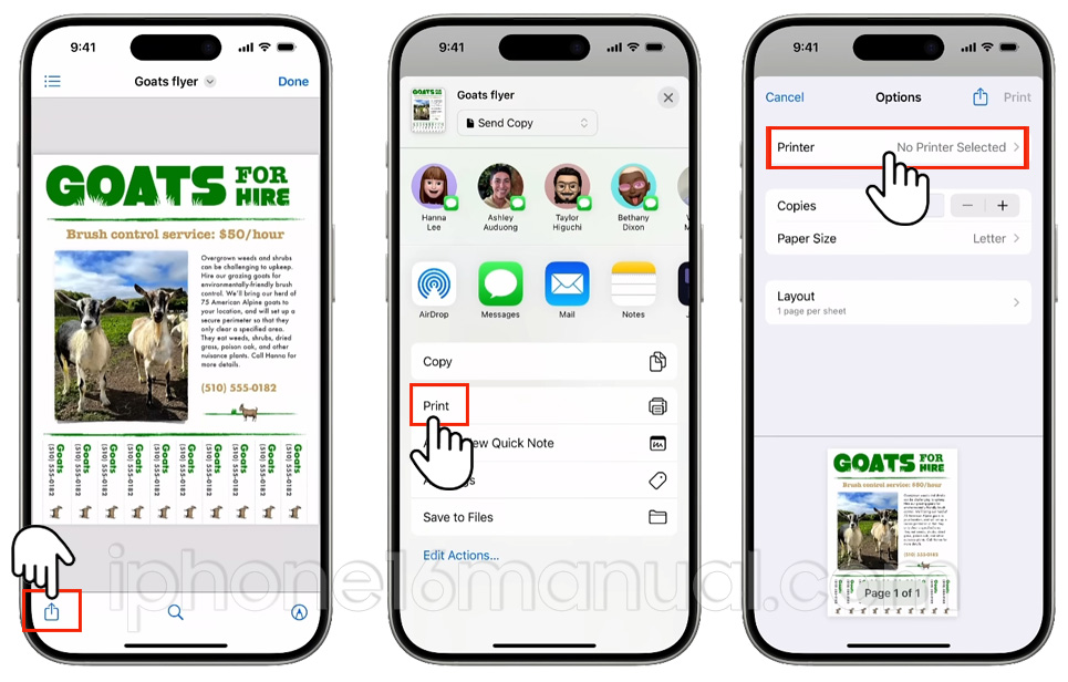 print photos from iphone 16
